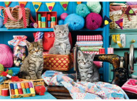 Eurographics 6020 - Sewing Room Kittens - 48XL stukjes