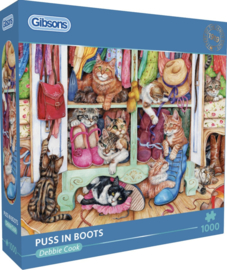 Gibsons 6472 - Puss in Boots - 1000 stukjes