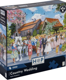 House of Puzzles - Country Wedding - 1000 stukjes