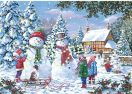 House of Puzzles - Let It Snow - 4x500 stukjes