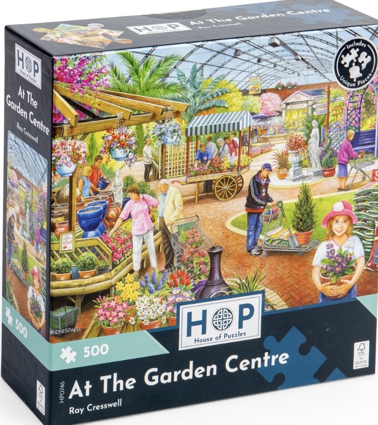 House of Puzzles - At the Garden Center - 500 stukjes