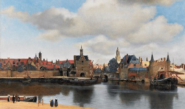 Puzzelman Johannes Vermeer - Gezicht op Delft - 1000 stukjes