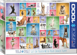 Eurographics 0954 - Yoga Dogs - 1000 stukjes