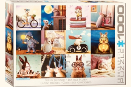 Eurographics 5693 - Funny Bunnies - 1000 stukjes