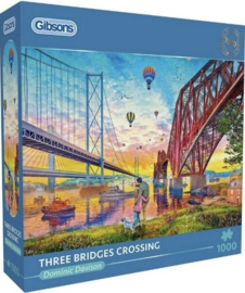 Gibsons 6424 - Three Bridges Crossing - 1000 stukjes