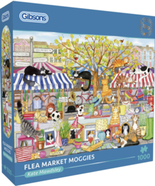 Gibsons 6474 - Flea Market Moggies - 1000 stukjes