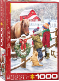 Eurographics 5638 - Christmas Pony - 1000 stukjes