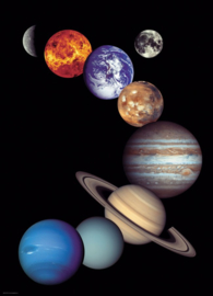 Eurographics 0100 - NASA The Solar System - 1000 stukjes