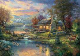 Thomas Kinkade - Nature's Paradise - 1000 stukjes