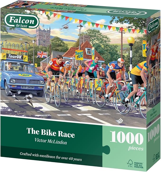Falcon de Luxe 155 - The Bike Race - 1000 stukjes