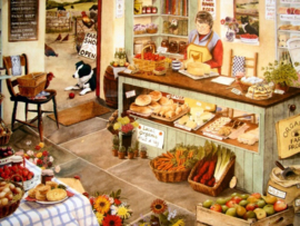 House of Puzzles - Farm Shop - 1000 stukjes  