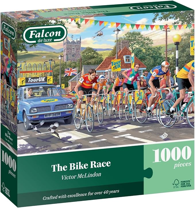 Falcon de Luxe 155 - The Bike Race - 1000 stukjes