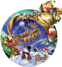 SunsOut 95070 - Christmas Ornaments - 750 stukjes  Vormpuzzel