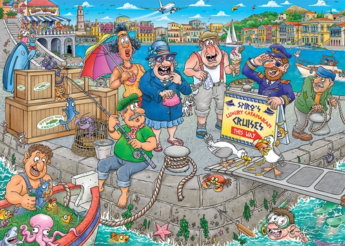 Wasgij Original 47 - De Boot In! - 1000 stukjes