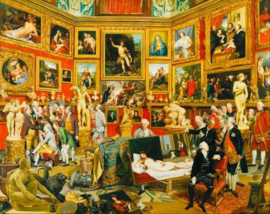 Piatnik Johan Zoffany - Tribuna off the Uffizi - 1000 stukjes