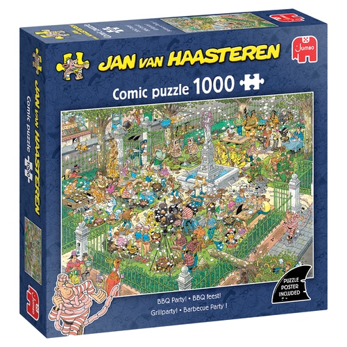 Jan van Haasteren - BBQ-Party - 1000 stukjes