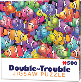 TFF Dubbelzijdige  puzzel - Clownvis - 500 stukjes