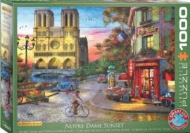 Eurographics 5530 - Notre Dame Sunset - 1000 stukjes