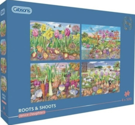 Gibsons 5066 - Roots & Shoots - 4x500 stukjes