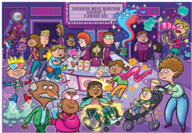 Wasgij JUNIOR 2 - Krachtige Kraskrakers! - 240 stukjes