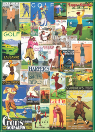Eurographics 0933 - Golf Around the World - 1000 stukjes