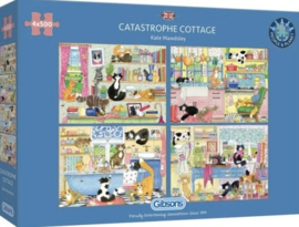 Gibsons 5062 - Catastrophe Cottage - 4x500 stukjes