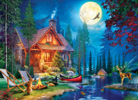 Eurographics 6140 - Moon Lake Cabin - 1000 stukjes