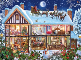 Ravensburger - Kerstmis Thuis - 100XXL stukjes