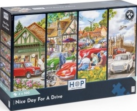 House of Puzzles  - Nice Day for a Drive - 4 x500 stukjes