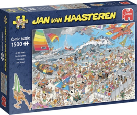 Jan van Haasteren - Op Het Strand - 1500 stukjes