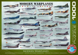 Eurographics 0076 - Modern Warplanes - 1000 stukjes