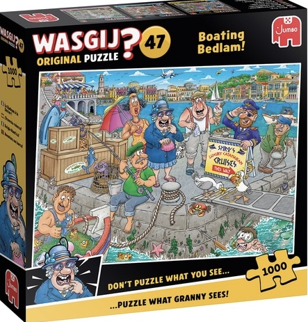 Wasgij Original 47 - De Boot In! - 1000 stukjes