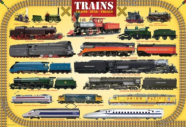 Eurographics 0090 - Trains - 100XXL stukjes