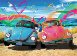 Eurographics 5525 - VW Beetle Love - 1000 stukjes