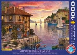 Eurographics 0962 -  Mediterranean Harbor - 1000 stukjes