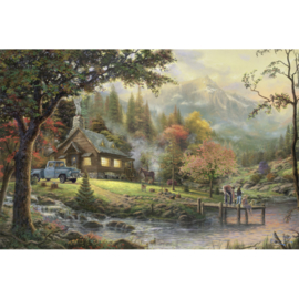 Thomas Kinkade - Peaceful Moments - 500 stukjes