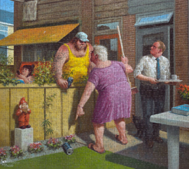 Art Revisited Marius van Dokkum - De Druppel - 1000 stukjes