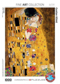 Eurographics Gustav Klimt - The Kiss - 1000 stukjes