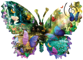 SunsOut 96024 - Forest Butterfly - 1000 stukjes  Vormpuzzel