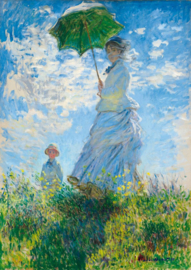 Bluebird Claude Monet - Woman with a Parasol - 1000 stukjes