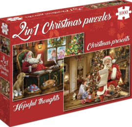 TFF - Christmas Presents & Hopeful Thoughts - 2x1000 stukjes