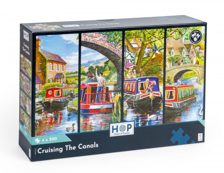 House of Puzzles - Cruising the Canals - 4x500 stukjes