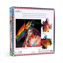 eeBoo - Liberty Rainbow - 1000 stukjes