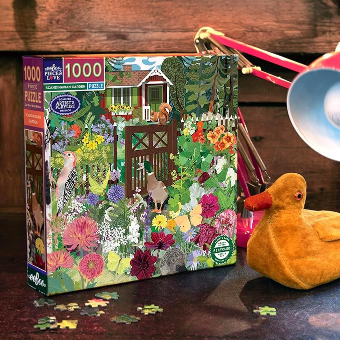 eeBoo - Scandinavian Garden - 1000 stukjes