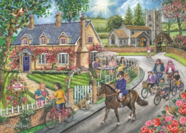 House of Puzzles - Life in the Country - 4x500 stukjes