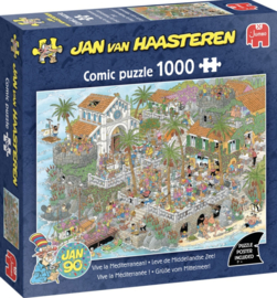 Jan van Haasteren - Leve de Middelandse Zee - 1000 stukjes