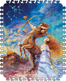 DaVICI Josephine Wall - Zodiac Boogschutter - 100 stukjes