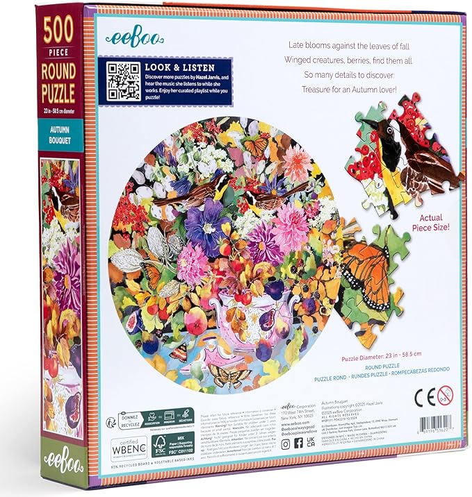 eeBoo - Autumn Bouquet - 500 stukjes