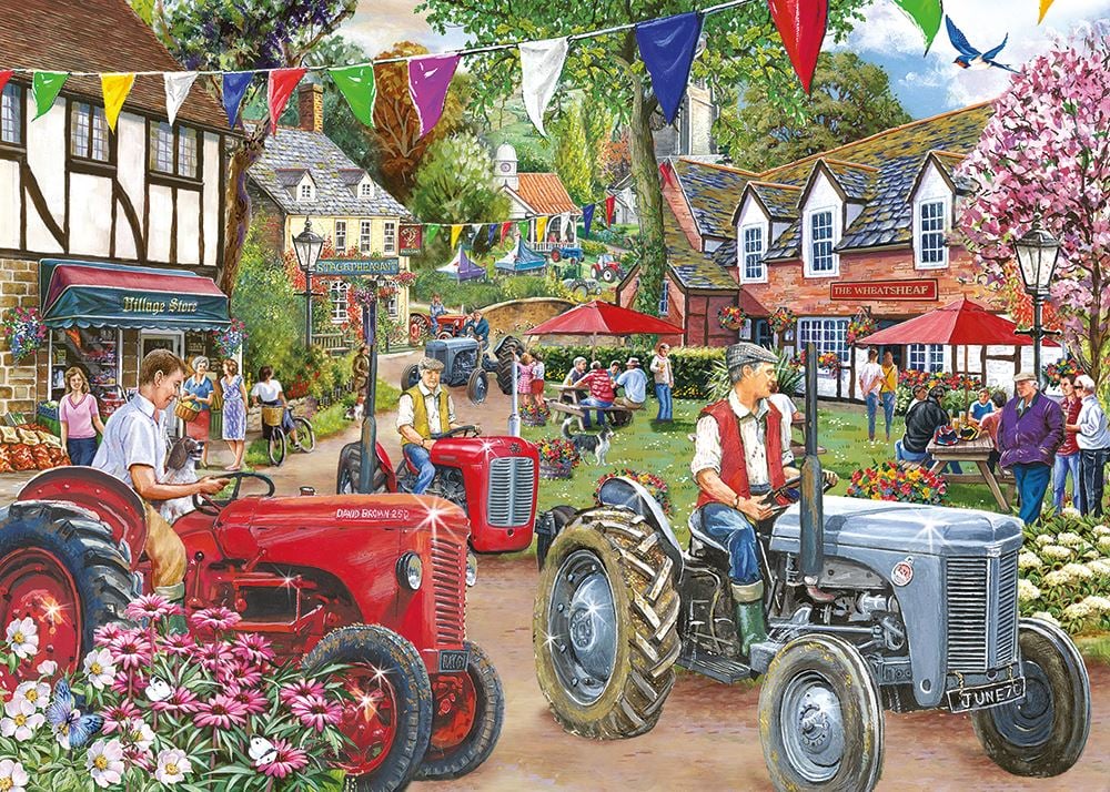 House of Puzzles - Farmer's Friends - 4x250 stukjes