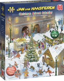 Jan van Haasteren Adventkalender 2026 - 24x54 stukjes